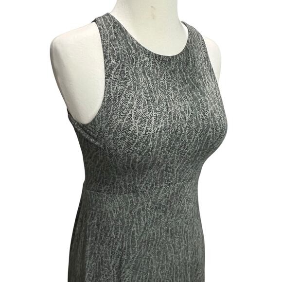 Athleta Santorini Thera Dress Womens XS Mojave Olive Abstract Fit Flare Travel - Picture 4 of 15